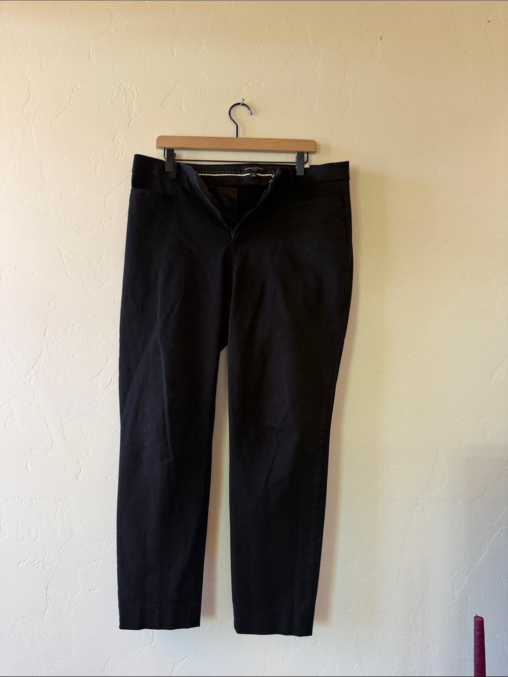 Banana Republic Black Women's Straight Leg Trousers 14L